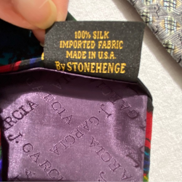 Vintage Jerry Garcia Silk 5 Tie Bundle - Picture 4 of 9